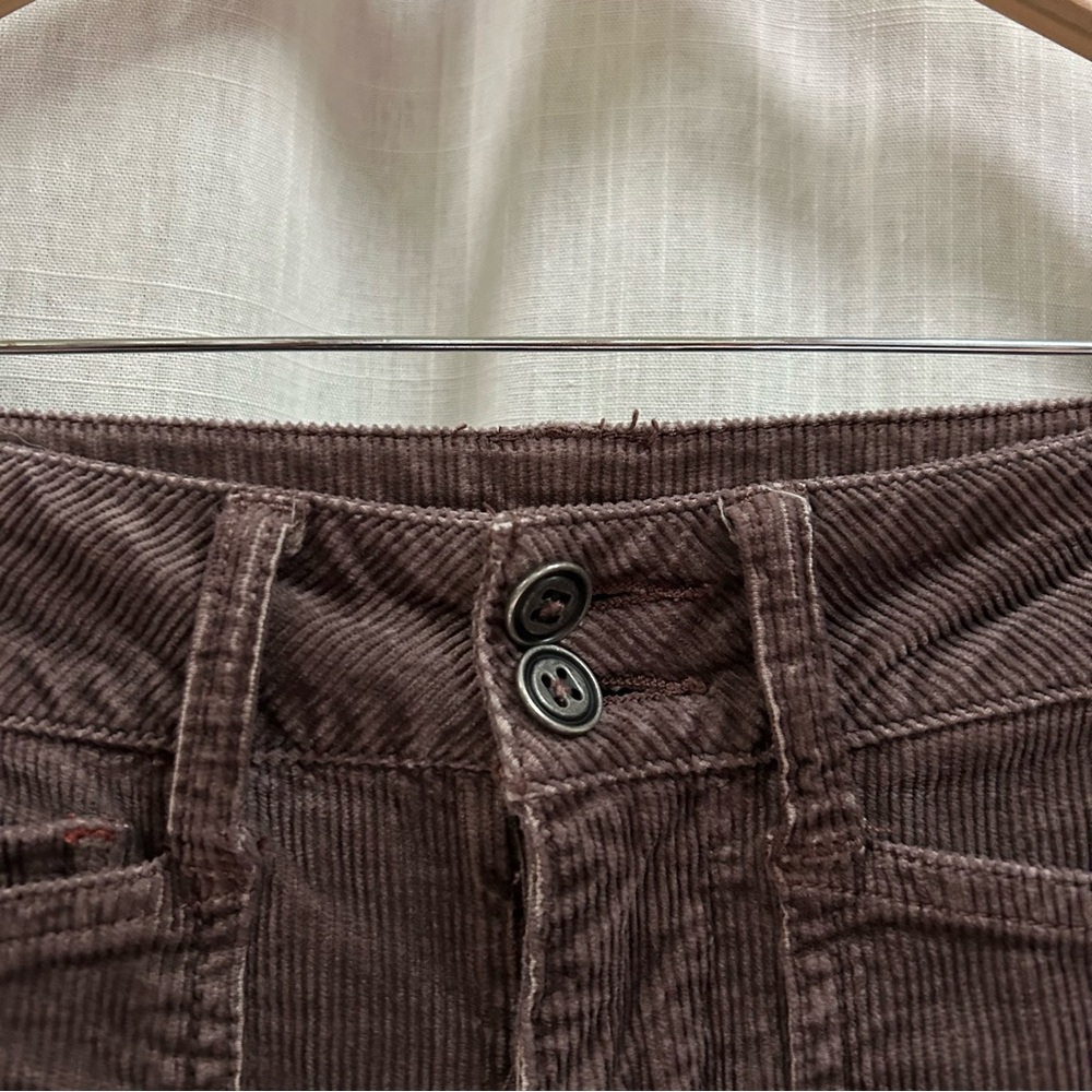 Anthropologie Pilcro Wanderer Corduroy Brown Pants Size 23 - Picture 4 of 12